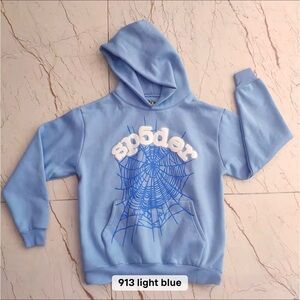 Sp5der Rhinestone Hoodie